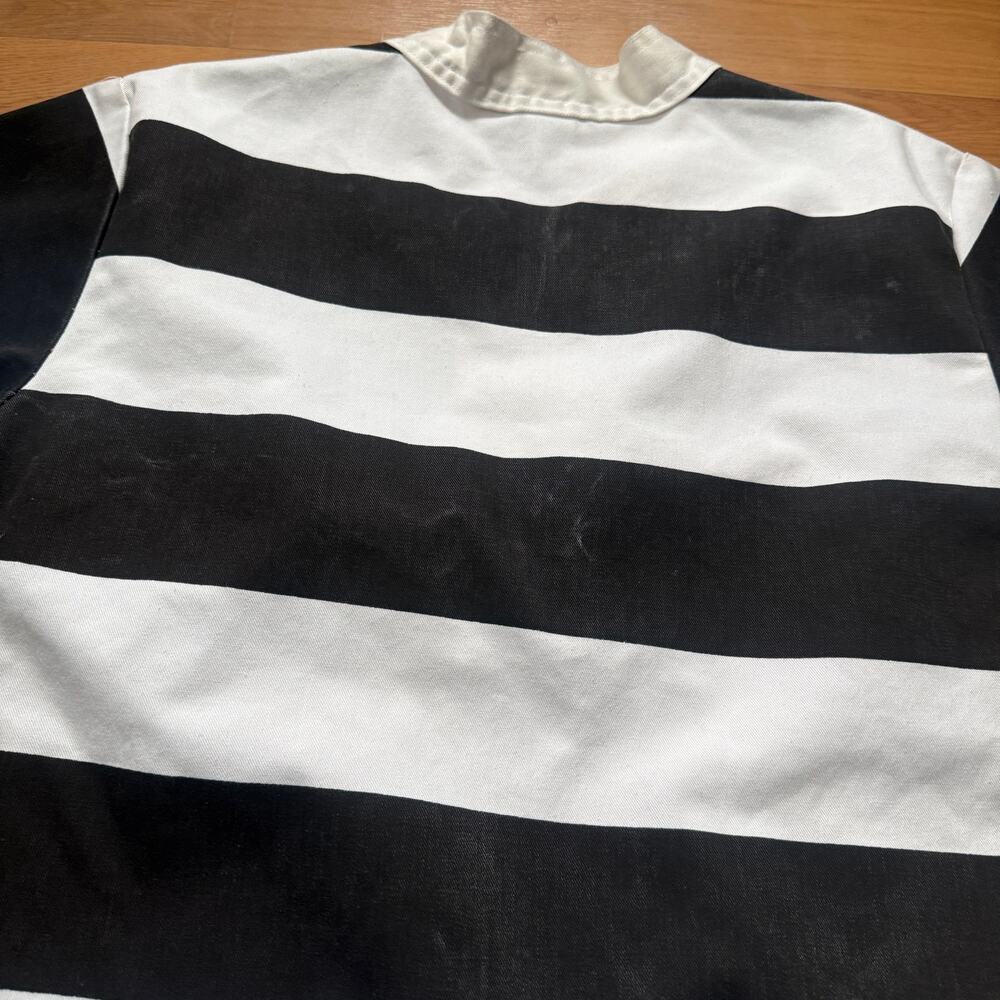 Vintage Museum of Colorado Prisons Striped Inmate Cell Shirt Uniform Sz Small - Picture 7 of 9
